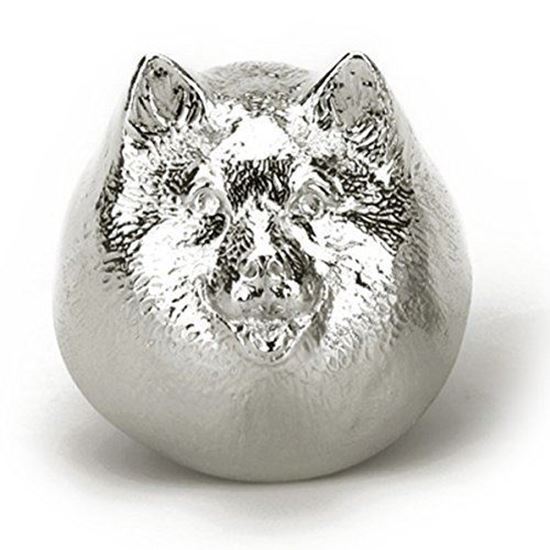 图片 能作 狗头锡银小酒杯 日本